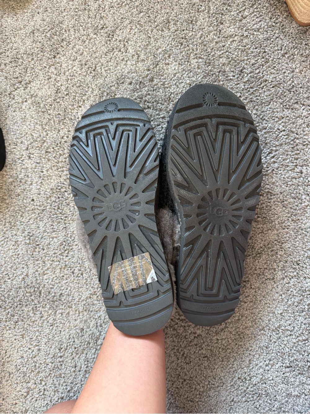 UGG Gray Women's Slip-On Slippers